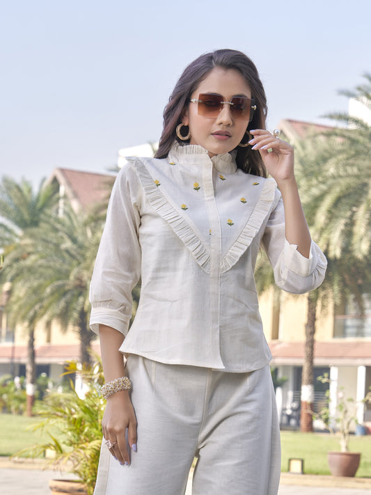 🌻HANDCRAFTED KHADI TOP